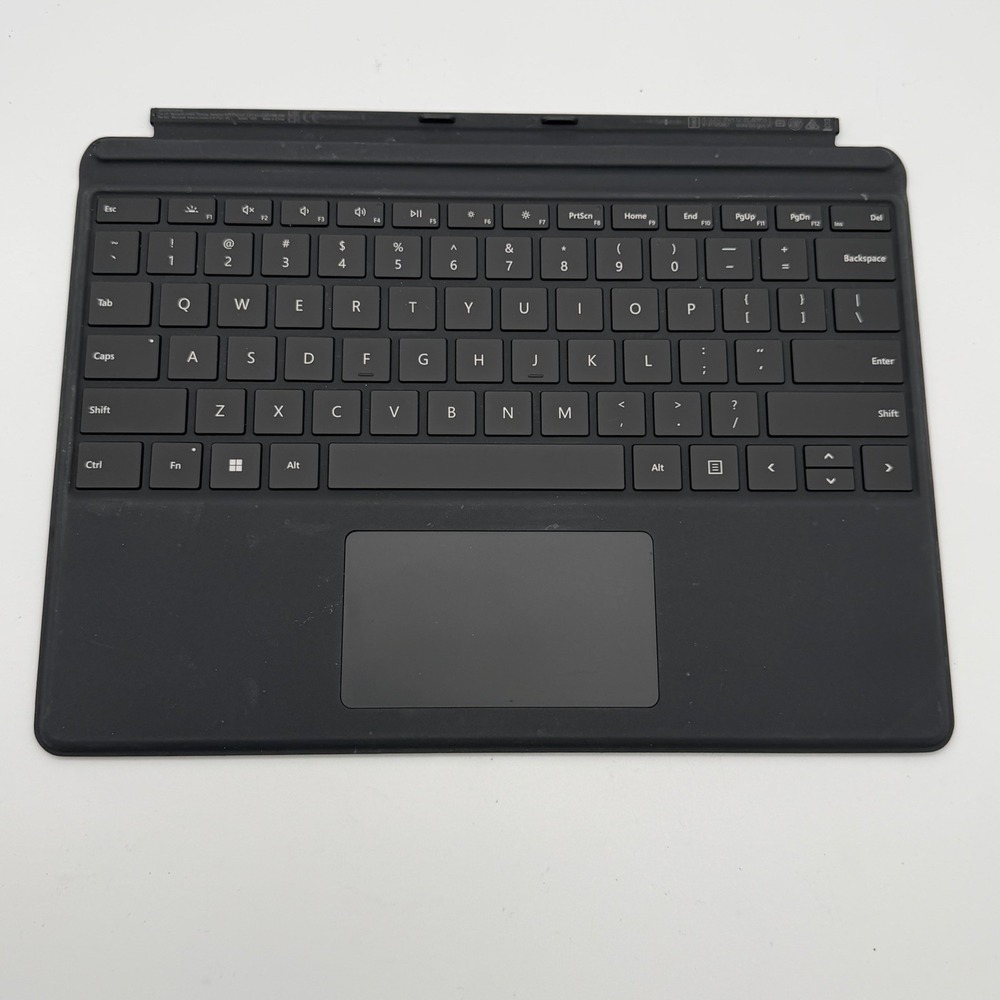 Microsoft Surface Pro Keyboard Model 1905 Black Pro X 8 9 10 11 Type Cover